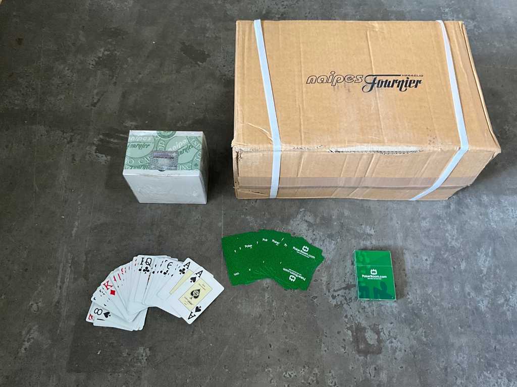 Poker Room Plastic Playing Cards Fournier 2818 (288x)