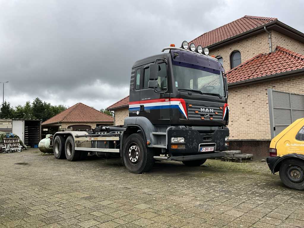 2006 MAN TGA 28.480 LKW mit Containersystem ( extra lang )