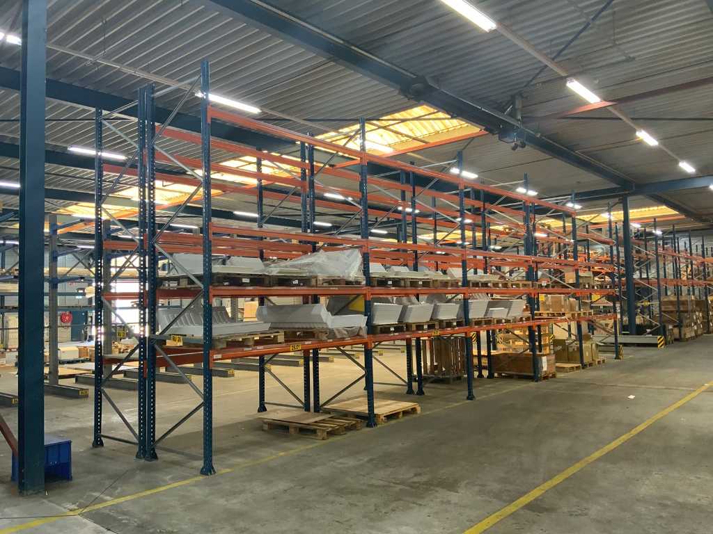 Polypal - 10 sections pallet racking