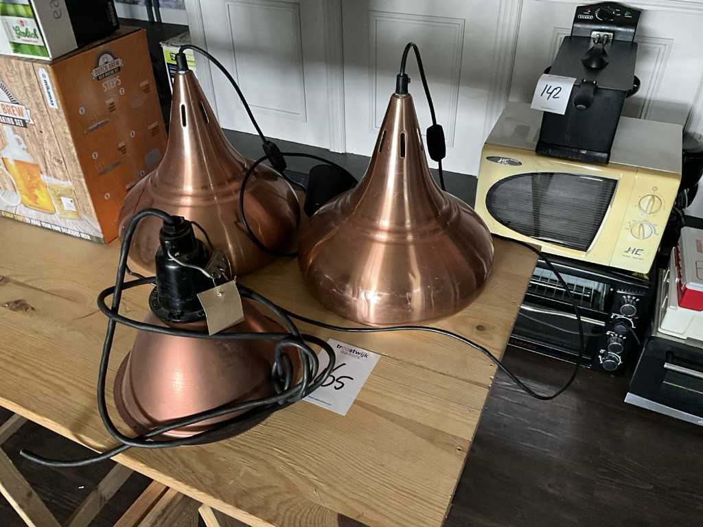 Warming lamps (2x)