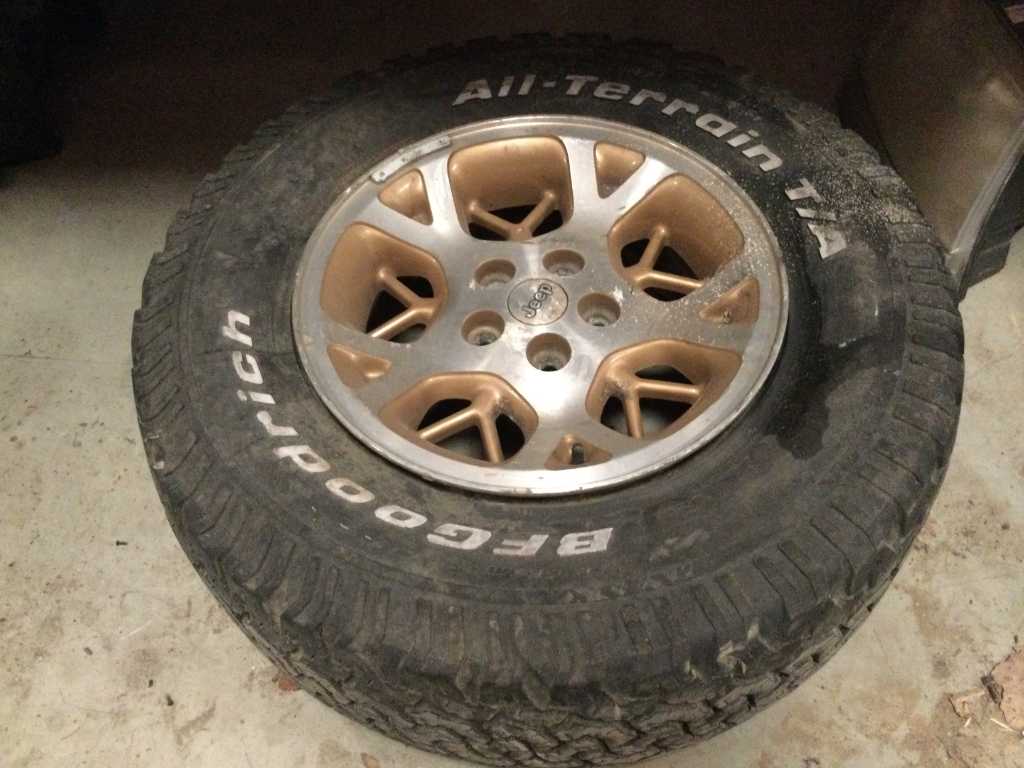 Grand Cherokee zj spare rim