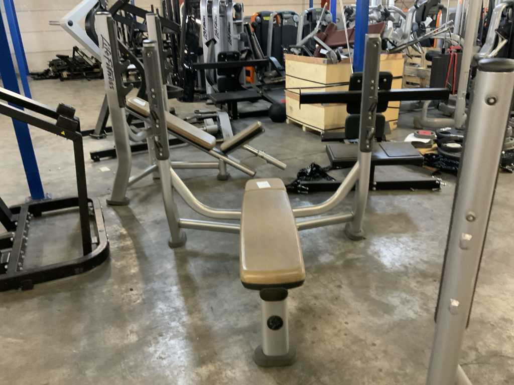 life fitness signature olympische bench press Krachtstation