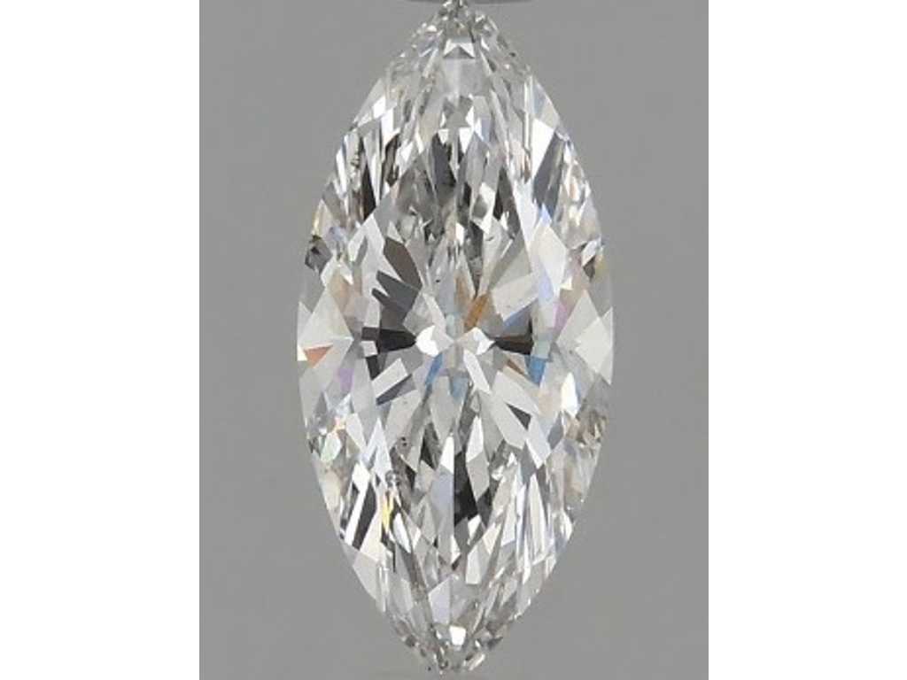 Diamond - 1.01 carats Marquise cut diamond (certified)