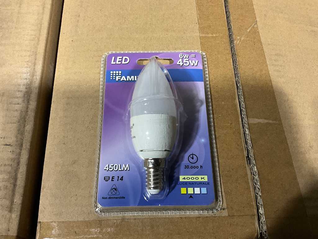 Famille LED - FL-C3764A - Ampoule LED 4000K 450LU E14 (288x)