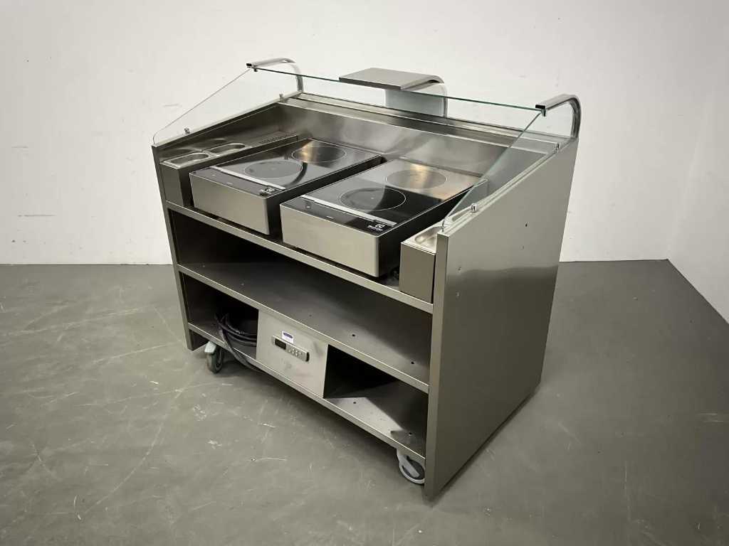 Electrolux - Liberopoint 3 - Front Cooking Counter with Extraction