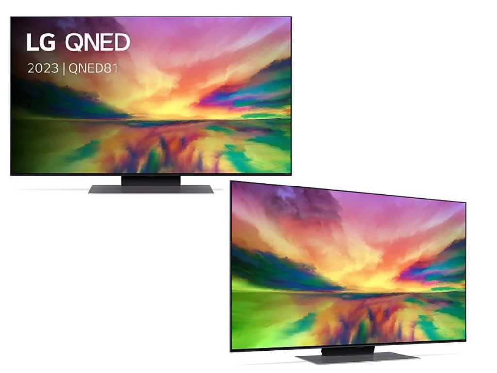 Return goods LG QNED television and 8K HDMI cable