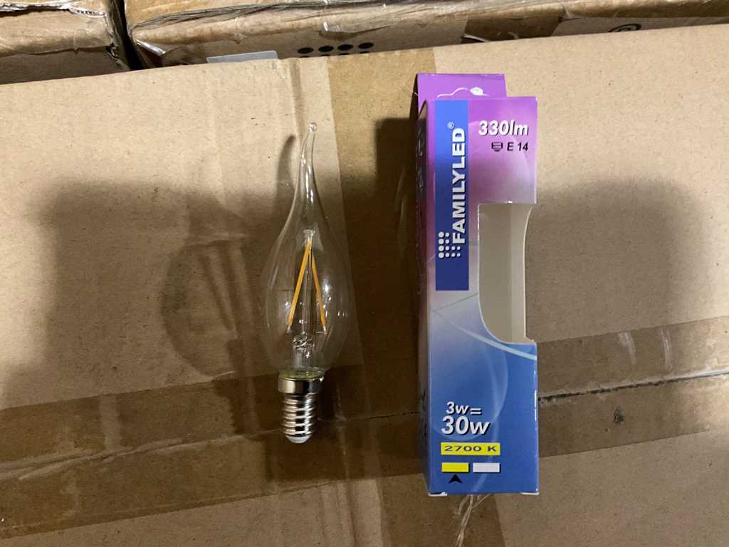Family LED - FLC3733WC - 2700K 330LU E14 Led lamp (300x)